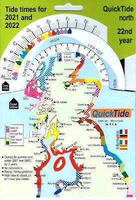 Book cover for tide times for 2021 and 2022, 22nd year