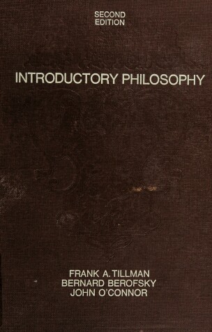 Book cover for Introductory Philosophy