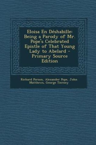 Cover of Eloisa En Deshabille