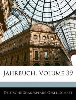 Book cover for Jahrbuch, Volume 39