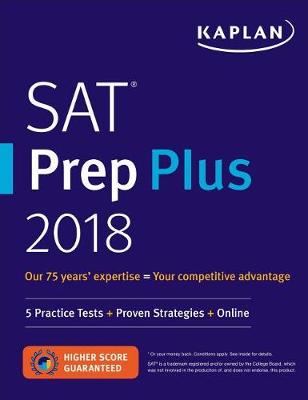 Cover of SAT Prep Plus 2018