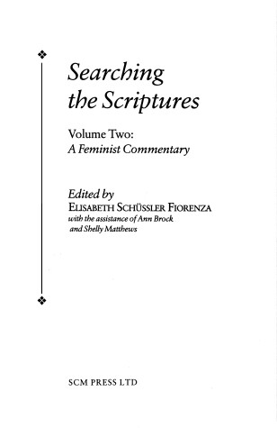 Book cover for A Searching the Scriptures