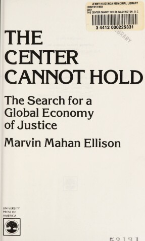 Book cover for Center Cannot Hold CB