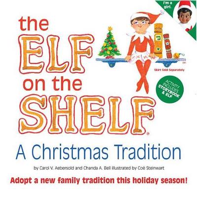 Book cover for The Elf on the Shelf (Girl)