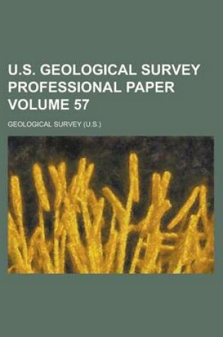 Cover of U.S. Geological Survey Professional Paper Volume 57