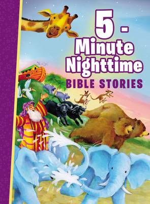 Book cover for 5-Minute Nighttime Bible Stories