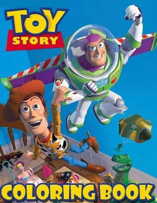 Book cover for Toy Story Coloring Book