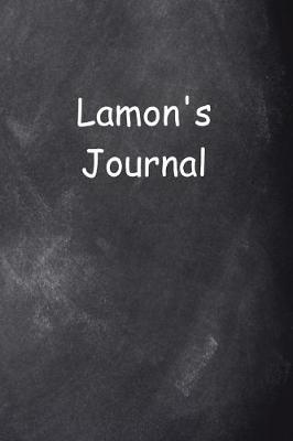 Cover of Lamon Personalized Name Journal Custom Name Gift Idea Lamon