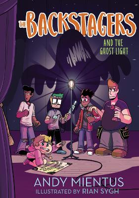 Book cover for Backstagers and the Ghost Light