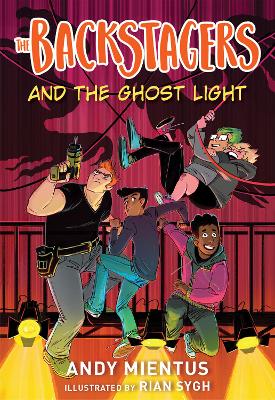Book cover for The Backstagers and the Ghost Light
