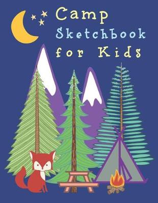 Book cover for Camp Sketchbook for Kids