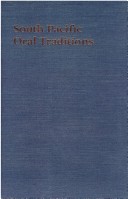 Cover of South Pacific Oral Traditions