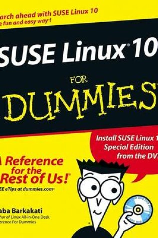 Cover of Suse Linux X For Dummies