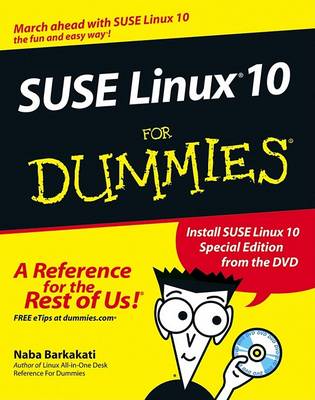 Book cover for Suse Linux X For Dummies