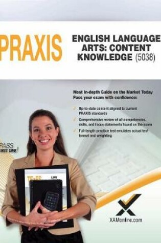 Cover of 2017 Praxis English Language Arts: Content Knowledge (5038)