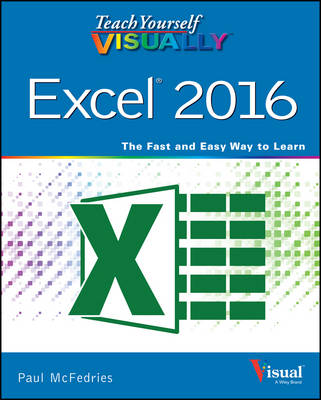 Book cover for Teach Yourself VISUALLY Excel 2016