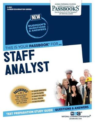 Book cover for Staff Analyst (C-1551)