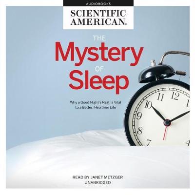 Book cover for The Mystery of Sleep