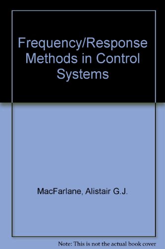 Book cover for Frequency/Response Methods in Control Systems