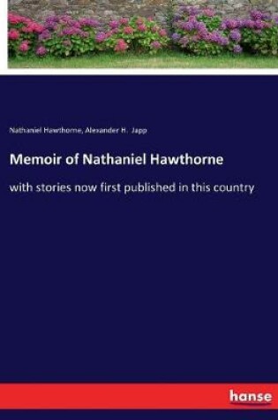 Cover of Memoir of Nathaniel Hawthorne