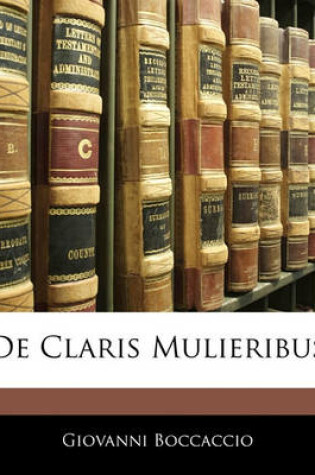 Cover of de Claris Mulieribus