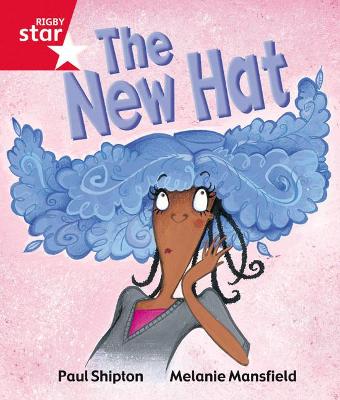 Book cover for Rigby Star Guided Reception Red Level: The New Hat Pupil Book (single)