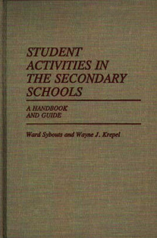 Cover of Student Activities in the Secondary Schools