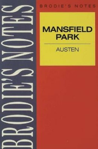 Cover of Austen: Mansfield Park