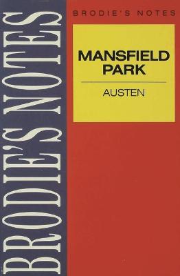 Book cover for Austen: Mansfield Park