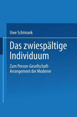 Book cover for Das zwiespältige Individuum