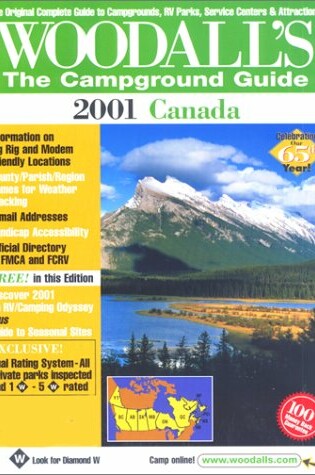 Cover of Woodall's Canadian Camping Guide, 2001