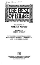 Book cover for The Best of Rilke