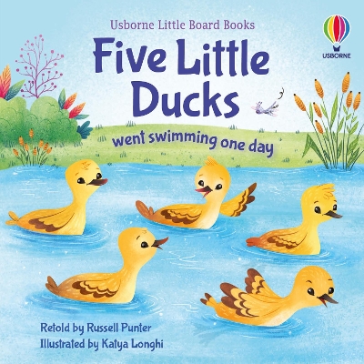 Book cover for Five little ducks went swimming one day