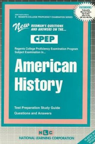 Cover of AMERICAN HISTORY
