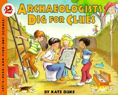 Book cover for Archaeologists Dig for Clues