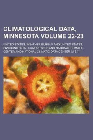 Cover of Climatological Data, Minnesota Volume 22-23