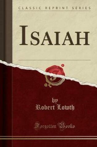 Cover of Isaiah (Classic Reprint)