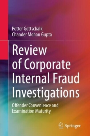Cover of Review of Corporate Internal Fraud Investigations