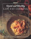 Book cover for "Prevention's" Quick and Healthy Low-fat Cooking