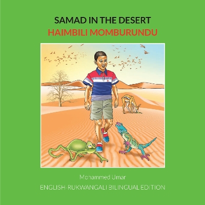 Book cover for Samad in the Desert: English-Rukwangali Bilingual Edition