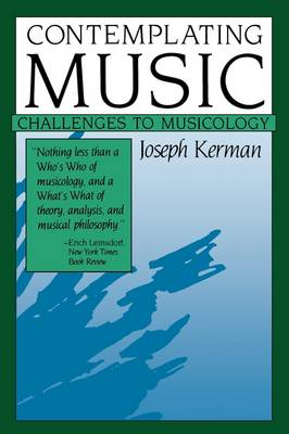 Book cover for Contemplating Music