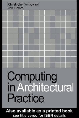 Book cover for Computing in Architectural Practice