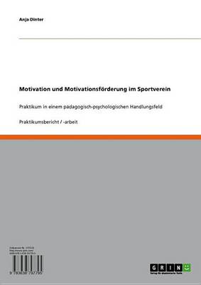 Book cover for Motivation Und Motivationsforderung Im Sportverein