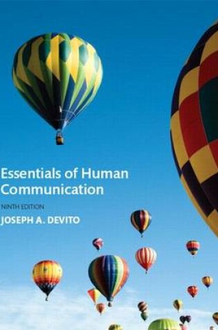 Cover of Essentials of Human Communication Plus New Mycommunication Lab for Communication -- Access Card Package