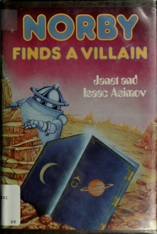 Book cover for Norby Finds a Villain