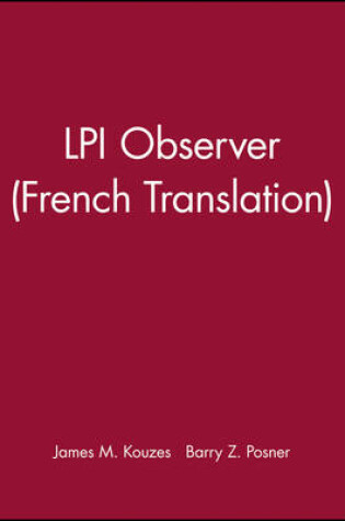 Cover of LPI Observer (French Translation)