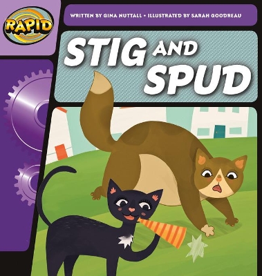 Book cover for Rapid Phonics Step 1: Stig and Spud (Fiction)
