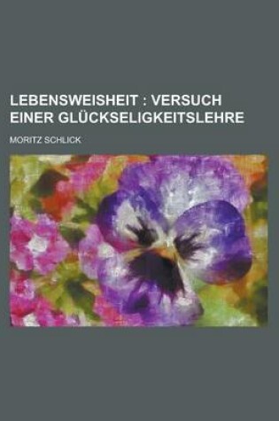 Cover of Lebensweisheit