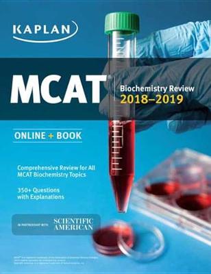 Book cover for MCAT Biochemistry Review 2018-2019