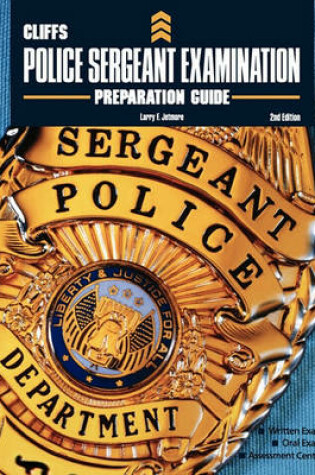 Cover of Cliffs Police Sergeant Exam Preparation Guide